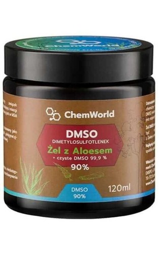 Chemworld dmso gel - gel, 90%
